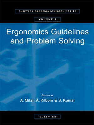 cover image of Ergonomics Guidelines and Problem Solving